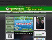 Tablet Screenshot of laiglesiadediosinc.com